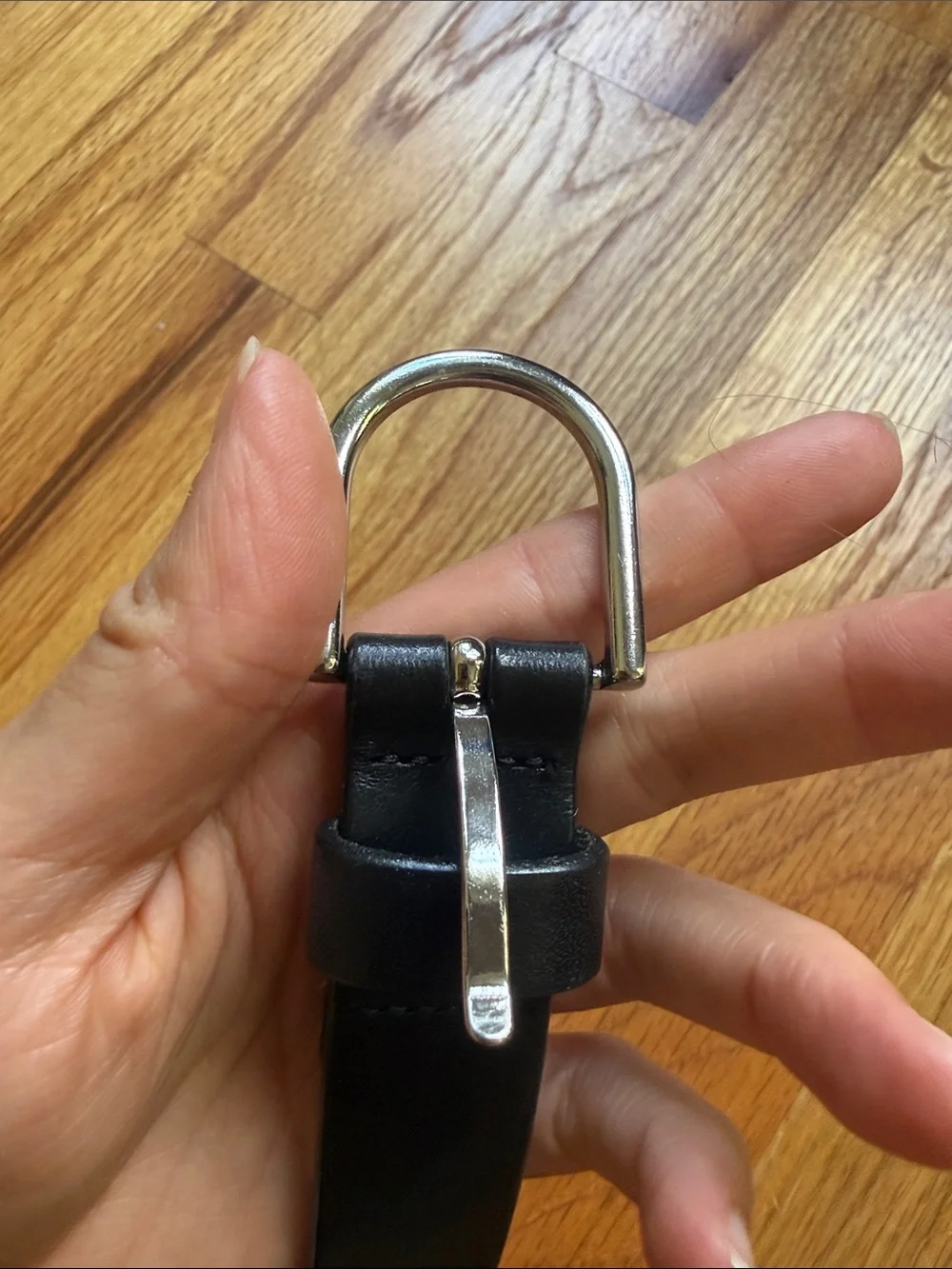 Banana Republic XS black leather belt